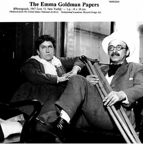 Emma Goldman und Alexander Berkman